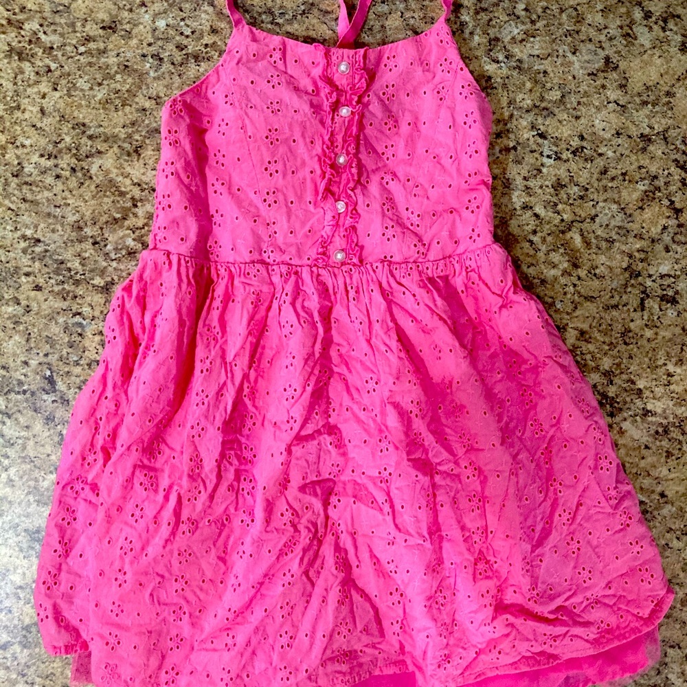 Girls Cherokee Pink Dress